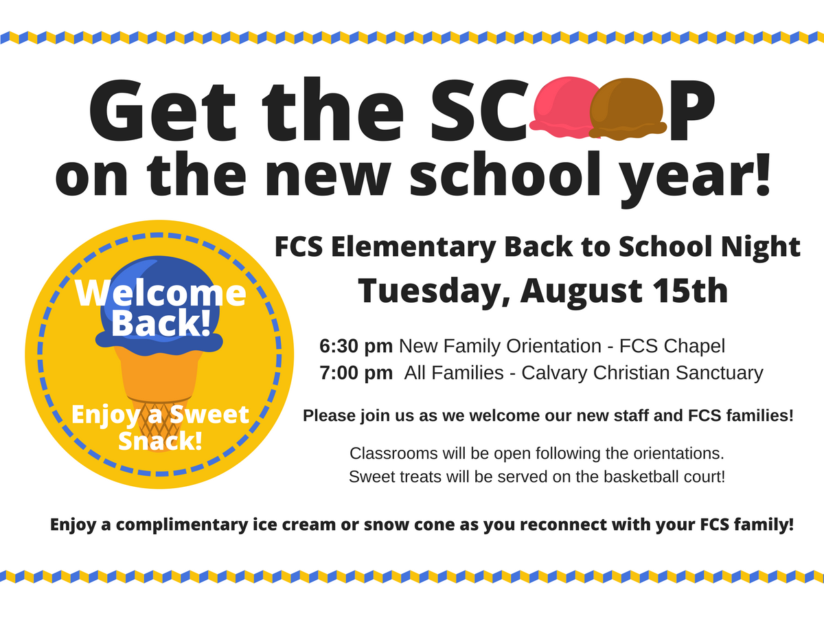 Elem. Back to School Night